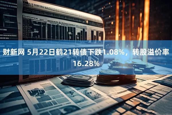 财新网 5月22日鹤21转债下跌1.08%，转股溢价率16.28%